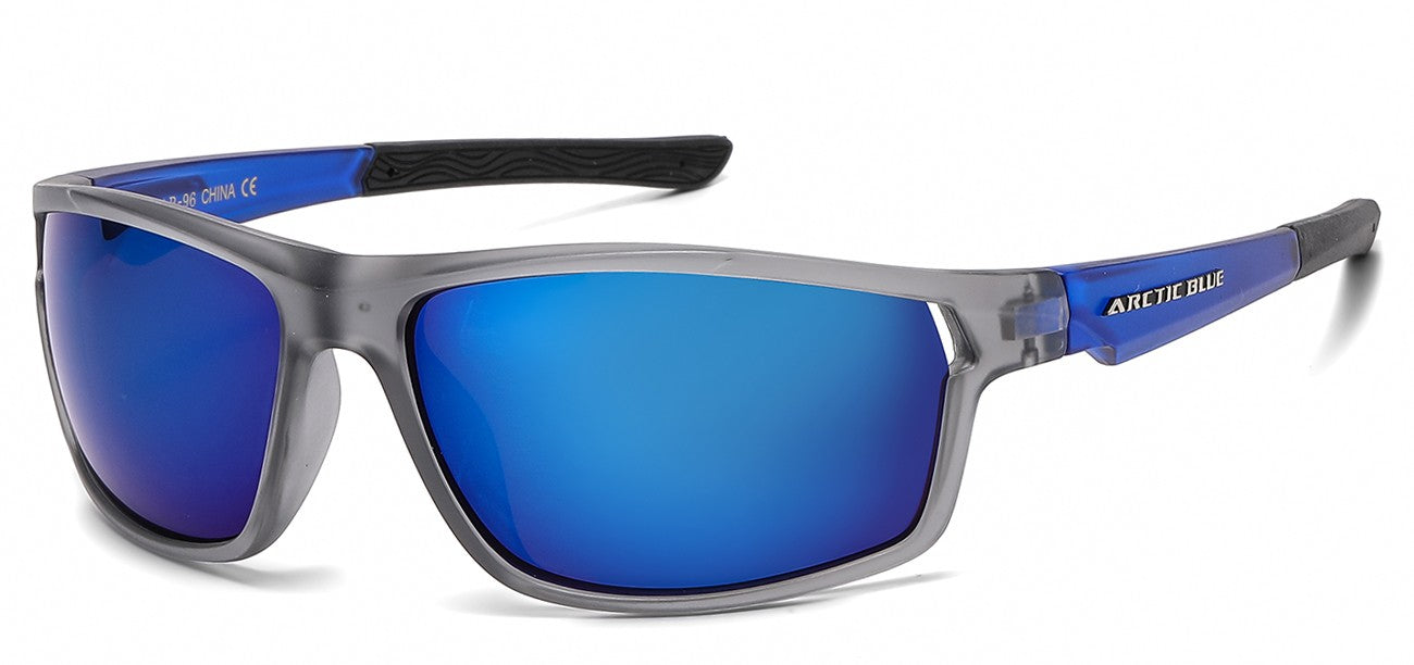 Arctic Blue Sports Wrap Sunglasses ab-96