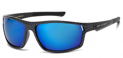Arctic Blue Sports Wrap Sunglasses ab-96