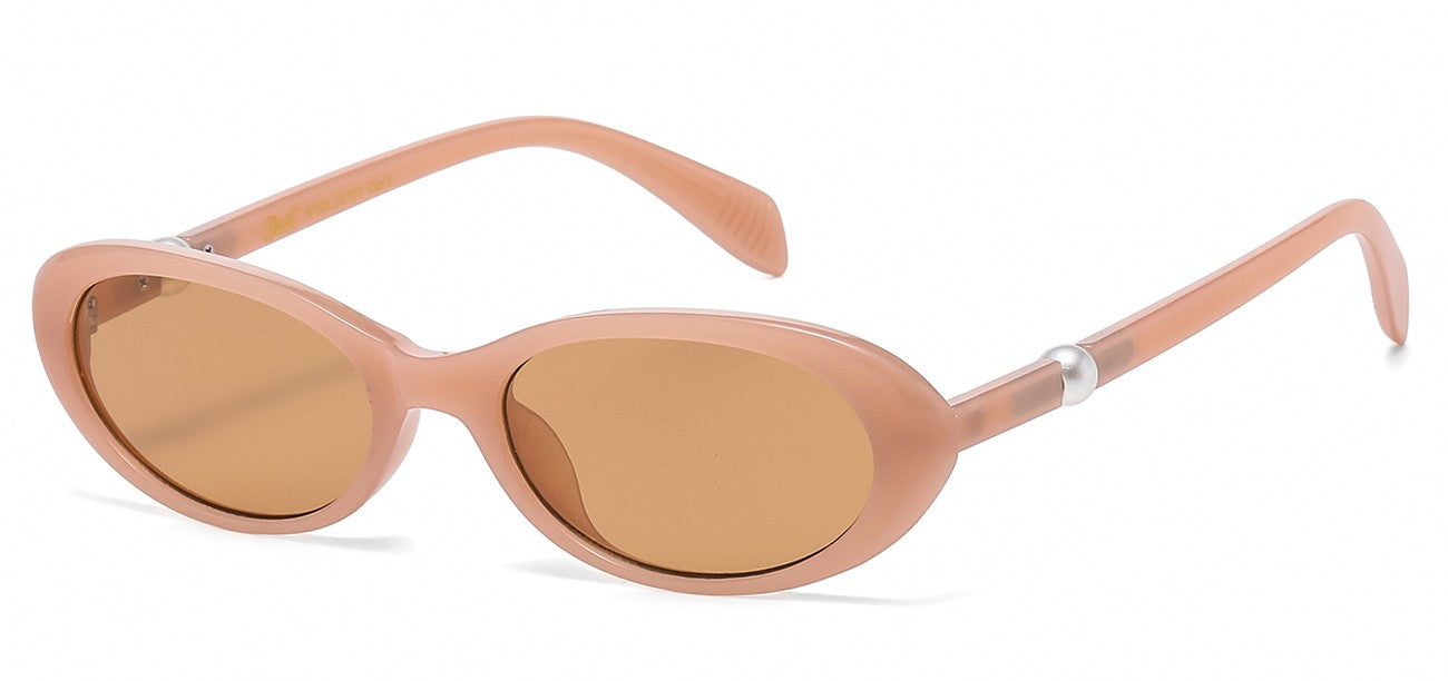 Giselle Slim Oval Frame Sunglasses gsl22757