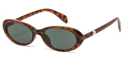 Giselle Slim Oval Frame Sunglasses gsl22757