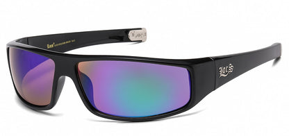 Locs Mirrored Lens Shades loc-xxl91269-bkcm