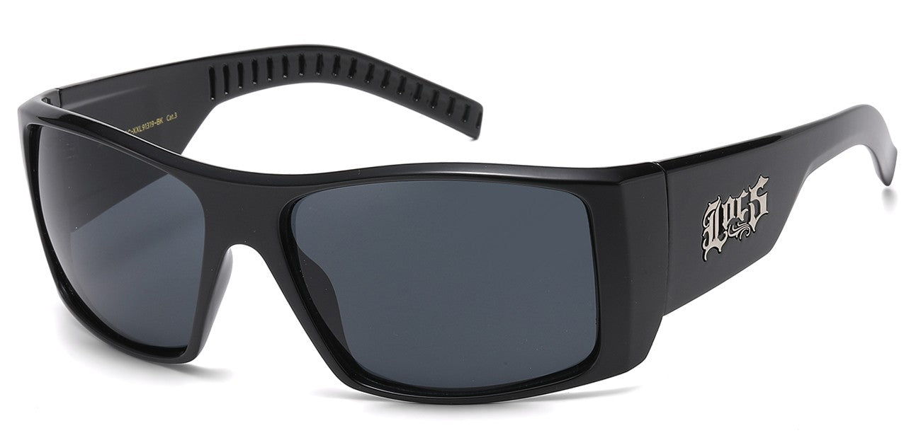 Locs Square Wrap Sunglasses loc-xxl91319-bk