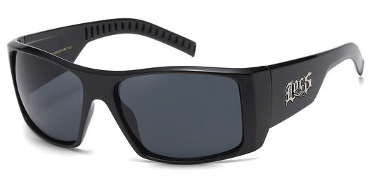 Locs Square Wrap Sunglasses loc-xxl91319-bk