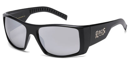 Locs Color Mirrored Lens loc-xxl91319-bkcm