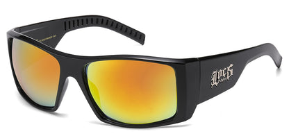 Locs Color Mirrored Lens loc-xxl91319-bkcm