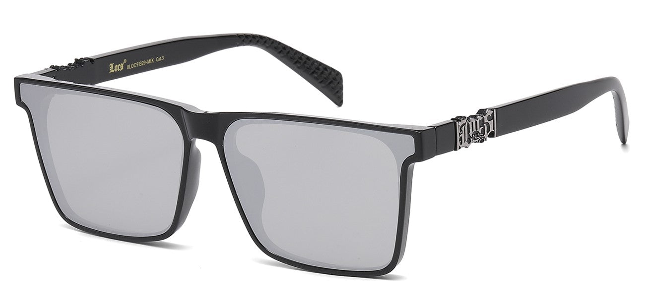 Locs Urban Square Sunglasses loc91329-mix