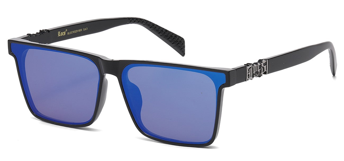 Locs Urban Square Sunglasses loc91329-mix