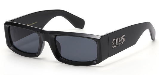 Locs Black Square Sunglasses loc91335-bk