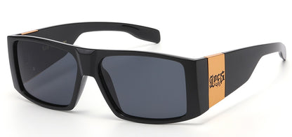 Locs Oversized Black Sunglasses loc91337-bk
