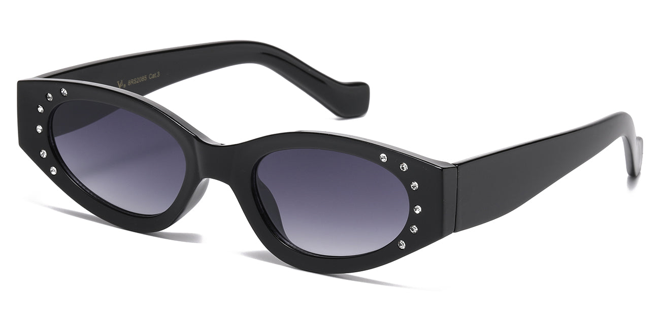 Rhinestone Cat-Eye Sparkle Sunglasses rs2085