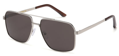Air Force Nickel Silver Square Aviator av5227