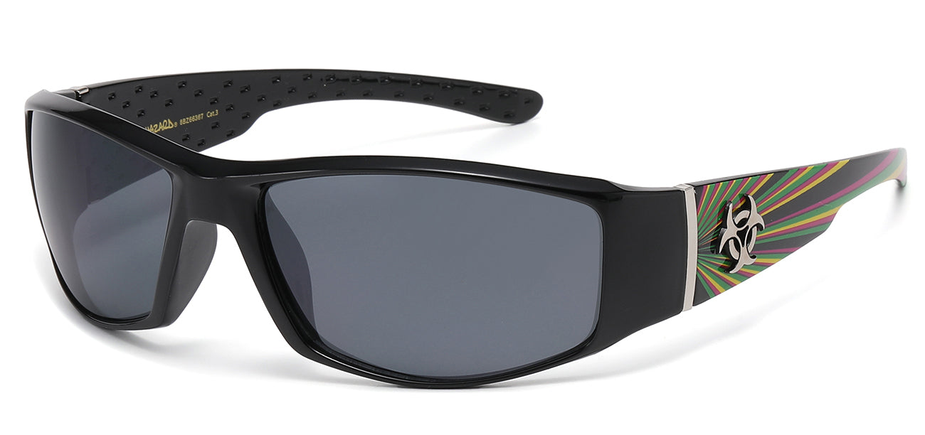 Biohazard Sports Wrap Sunglasses bz66367