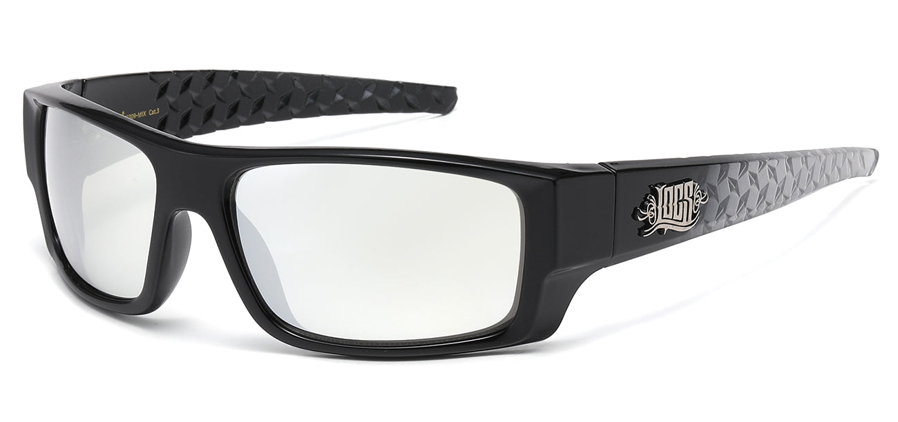 Locs Classic Wrap Sunglasses loc91309-mix