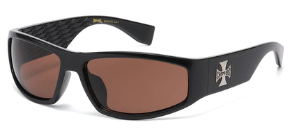 Choppers Wrap Flame Sunglasses cp6773