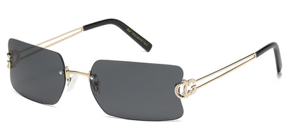 Giselle Metallic Rimless Shades gsl28278