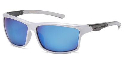 Arctic Blue Sleek Wrap Sunglasses ab-1107