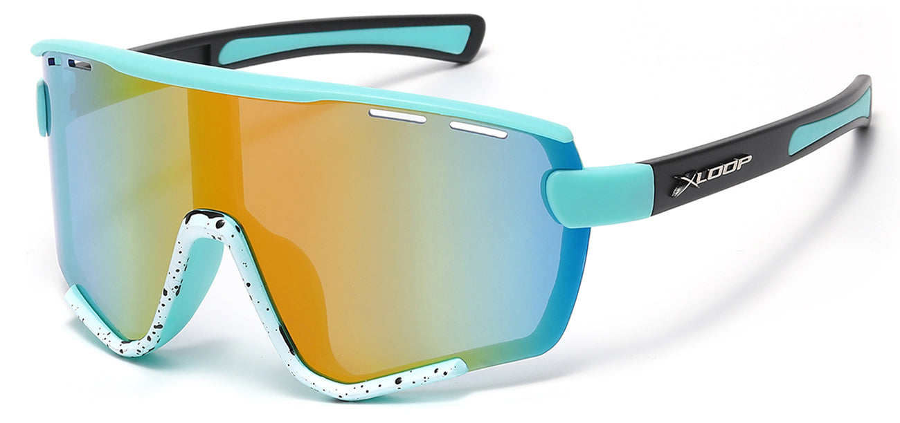 X-Loop Wrap Shield Sunglasses x3694