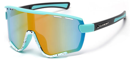 X-Loop Wrap Shield Sunglasses x3694