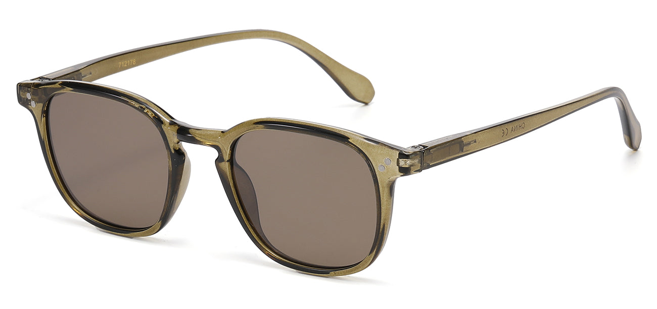 Classic Square Frame Sunglasses 712178