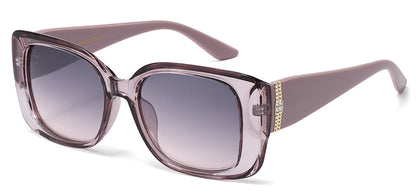Rhinestone Oversized Square Sunglasses rs2103