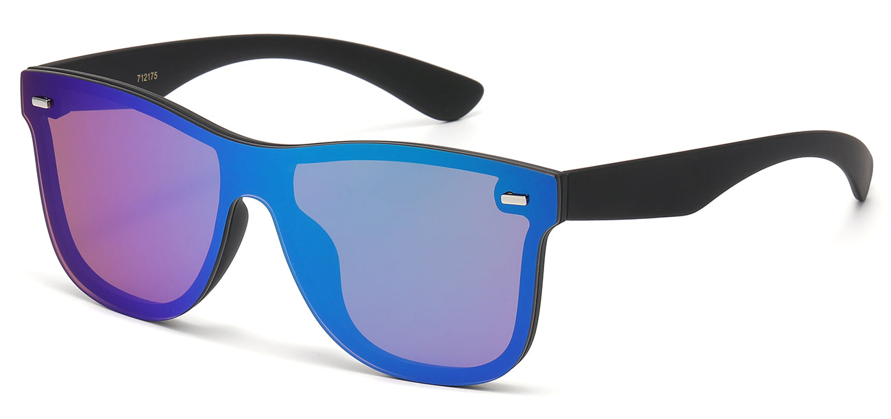 Classic Panel Lens Square Sunglasses 712175