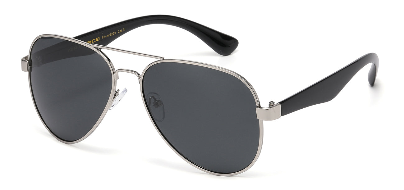 Polarized Metallic Teardrop Aviator pz-av5223