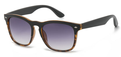 Retro Classic Two-Tone Sunglasses 712172