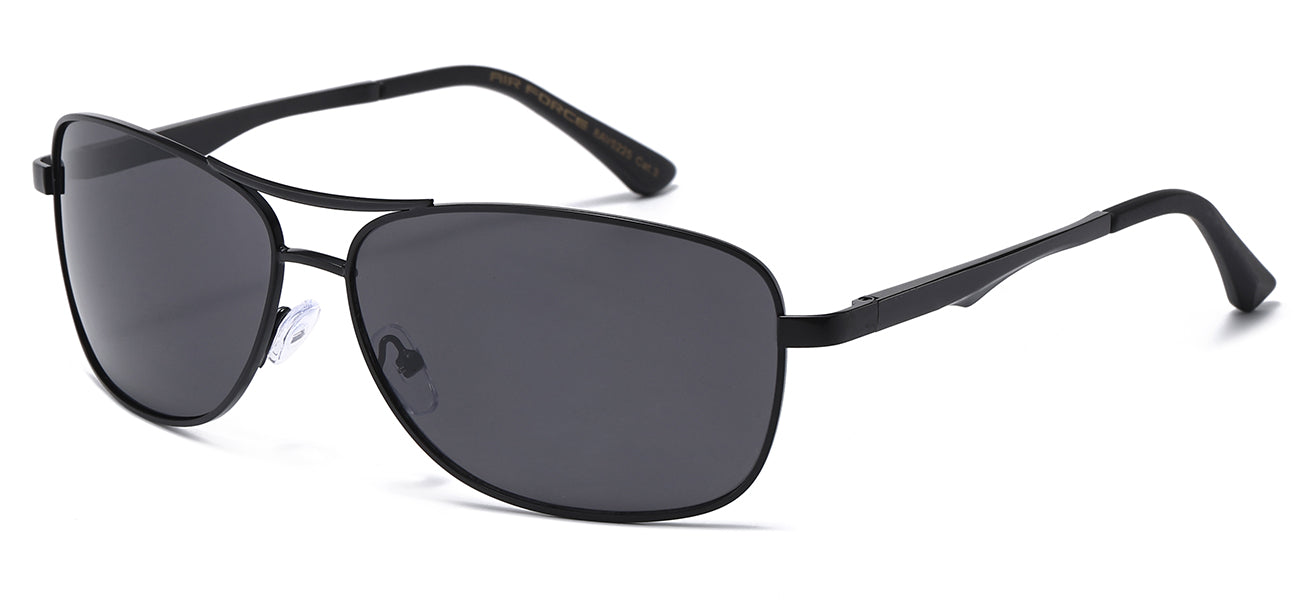 Air Force Square Metallic Aviator av5225