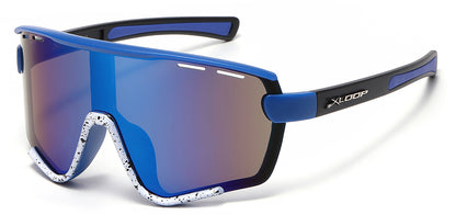 X-Loop Wrap Shield Sunglasses x3694