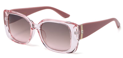 Rhinestone Oversized Square Sunglasses rs2103