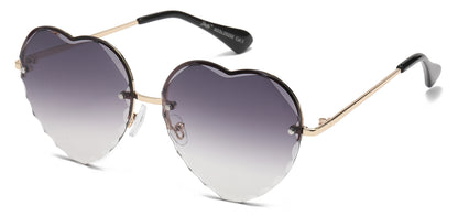 Giselle Rimless Heart Sunglasses gsl28266