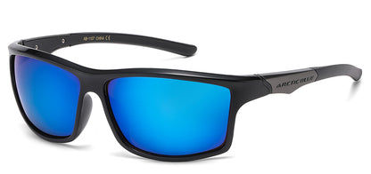 Arctic Blue Sleek Wrap Sunglasses ab-1107