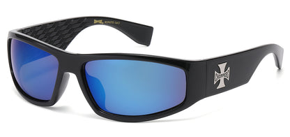 Choppers Wrap Flame Sunglasses cp6773