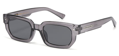 Biohazard Modern Rectangle Sunglasses bz66365