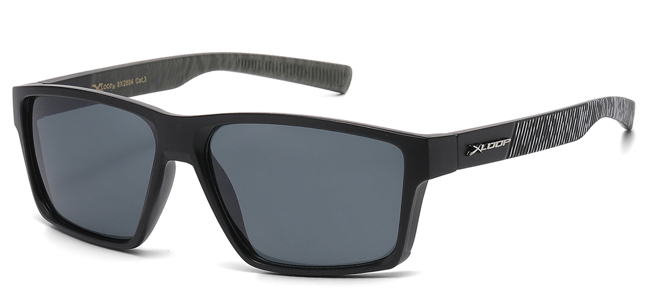 Xloop Square Sports Wrap Sunglasses x2804