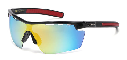 X-Loop Semi-Rimless Sport Sunglasses x3729