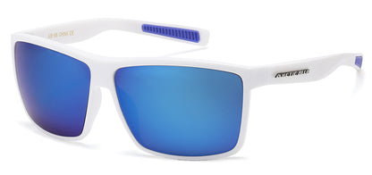 Arctic Blue Square Wrap Sunglasses ab-98