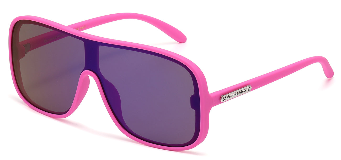 Biohazard Colored Shield Sunglasses bz66364