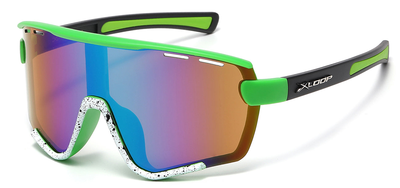 X-Loop Wrap Shield Sunglasses x3694