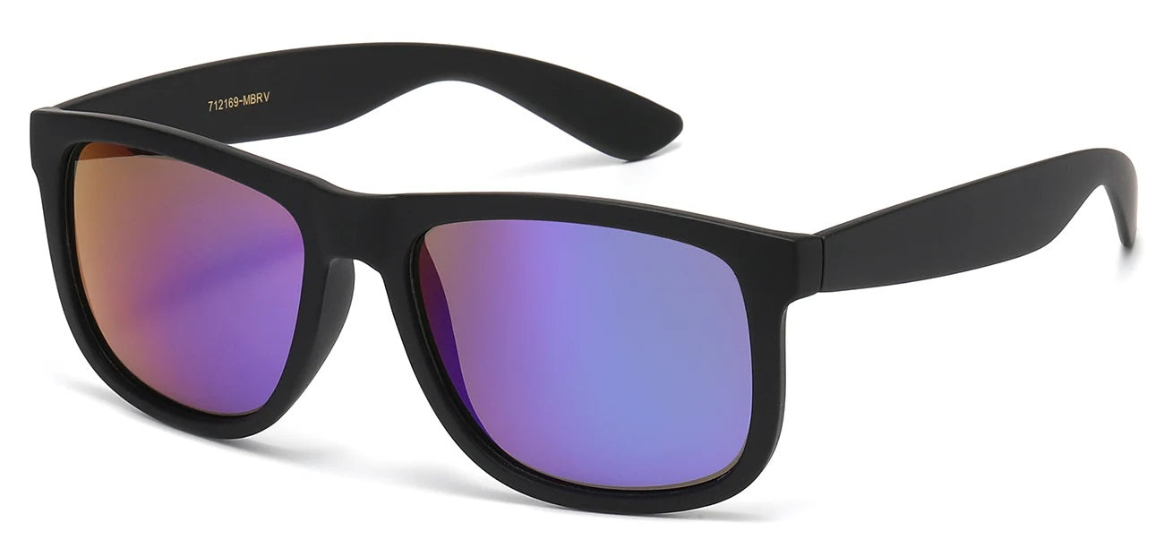 Classic Square Frame Sunglasses 712169-mbrv