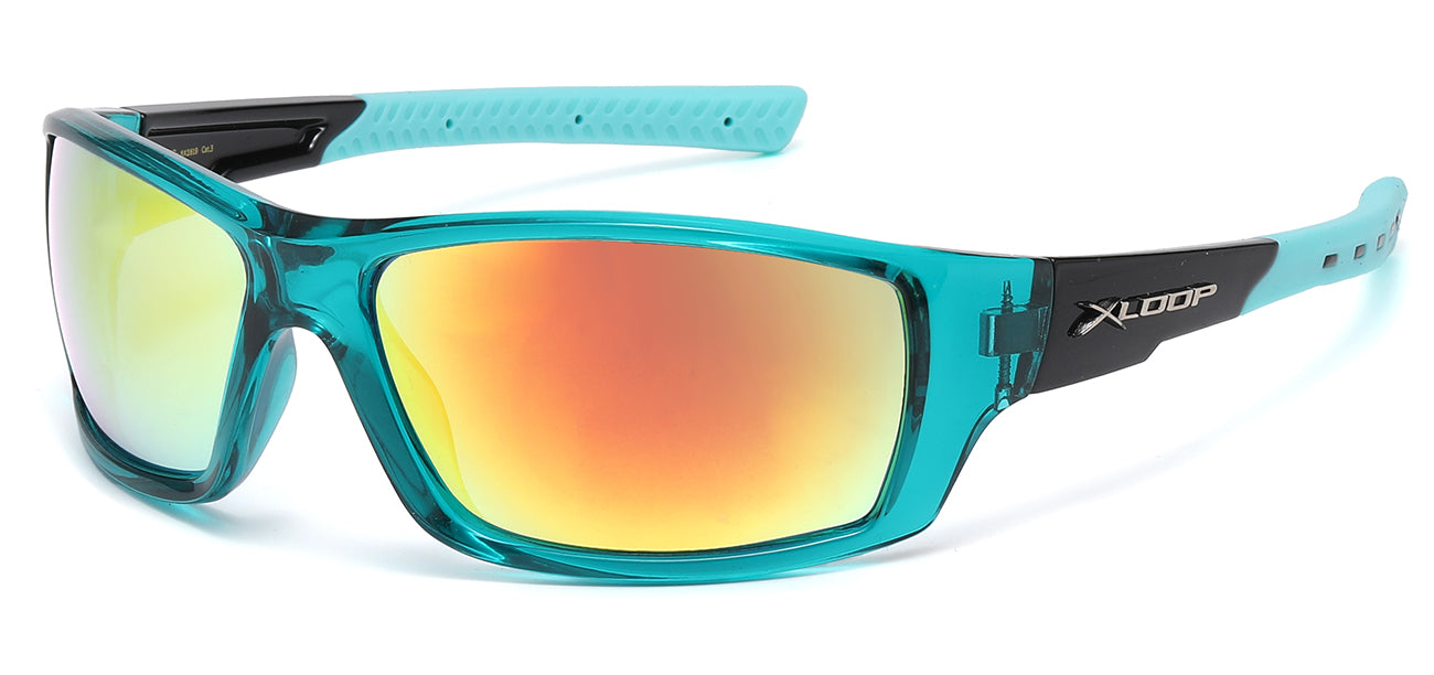Xloop Wrap Frame Sunglasses x2819