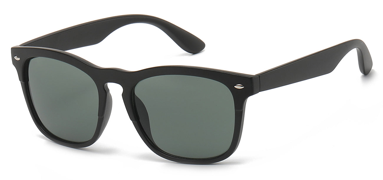 Retro Classic Two-Tone Sunglasses 712172