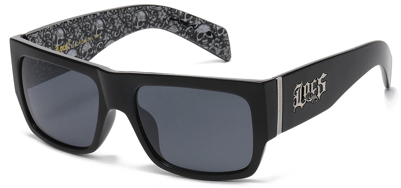 Locs Square Frame Sunglasses loc91186-skl