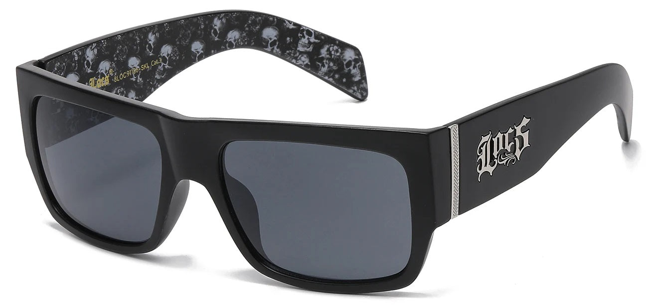 Locs Square Frame Sunglasses loc91186-skl