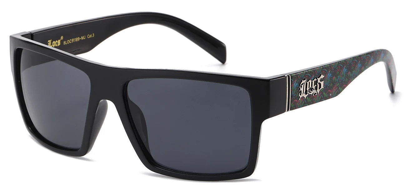 Locs Square Sunglasses loc91189-mj