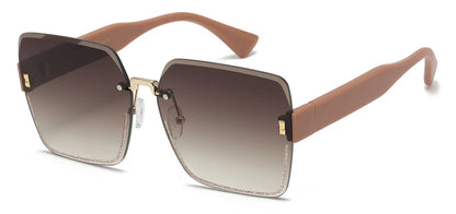 Rhinestone Rimless Metallic Shades rs2070