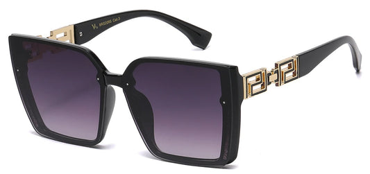 Rhinestone Square Frame Sunglasses rs2095
