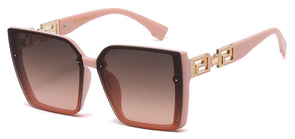 Rhinestone Square Frame Sunglasses rs2095