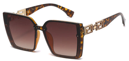Rhinestone Square Frame Sunglasses rs2095