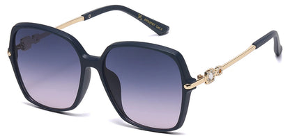 Rhinestone Square Frame Sunglasses rs2097